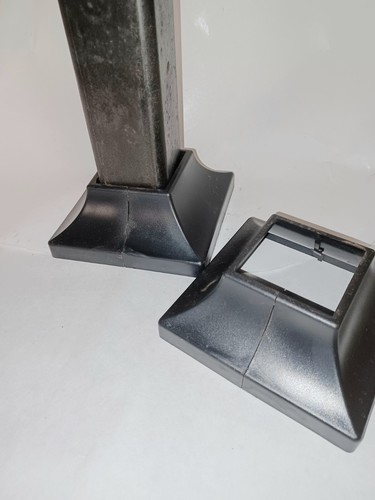 Railing post base cover fits - railing,