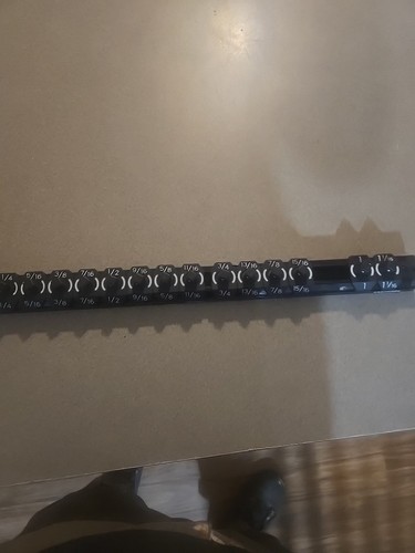 Snap tools usa black 2 - on, 1/2"